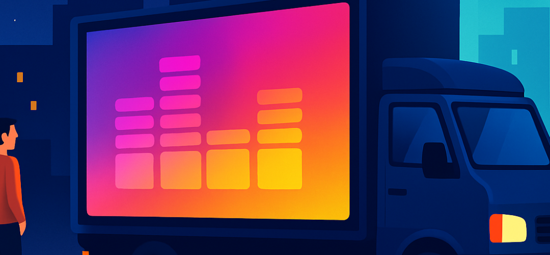 Maximising Impact with Audio-Visual Mobile Billboards: Engaging UK Audiences at Night and Day